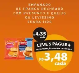 Empório Bahamas empanado de frango recheado com presunto e queijo ou levíssimo seara oferta