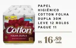 Empório Bahamas papel higiênico cotton folha dupla oferta