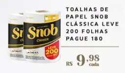 Empório Bahamas Toalhas de papel snob clássica leve oferta