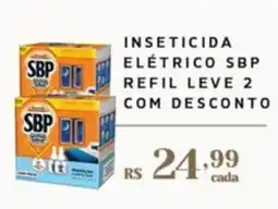 Empório Bahamas inseticida elétrico sbp refil leve 2 oferta