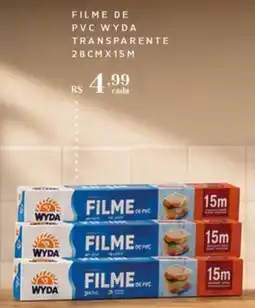 Empório Bahamas filme de pvc wyda transparente oferta