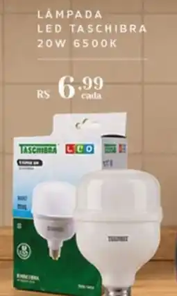 Empório Bahamas lâmpada led taschibra 20w 6500k oferta