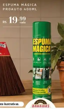 Empório Bahamas Espuma mágica oferta