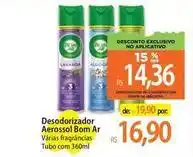 Atacadão Bom ar - desodorizador aerossol oferta