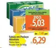 Atacadão Absoluto - sabão em pedaço oferta