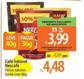 Atacadão Nescafé - café solúvel oferta