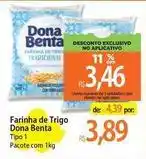 Atacadão Dona benta - farinha de trigo oferta