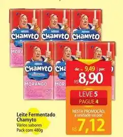 Atacadão Chamyto - leite fermentado oferta