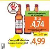 Atacadão Budweiser - cerveja oferta