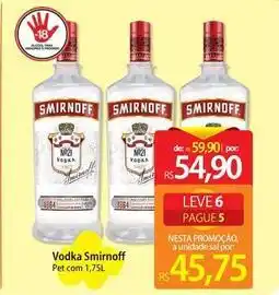 Atacadão Smirnoff - vodka oferta