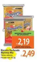 Atacadão Mamma mia - biscoito recheado oferta