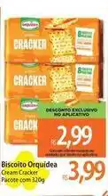 Atacadão Cracker - biscoito orquídea oferta