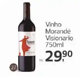 Supermercados Jau Serve Vinho Morandé Visionario oferta