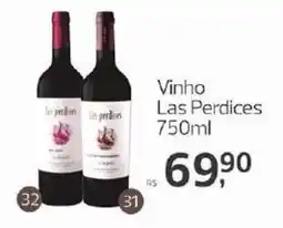 Supermercados Jau Serve Vinho Las Perdices oferta