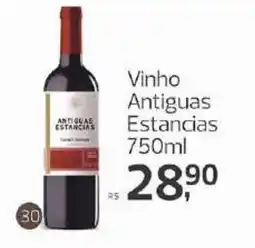 Supermercados Jau Serve Vinho Antiguas Estancias oferta