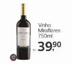 Supermercados Jau Serve Vinho miraflorres oferta