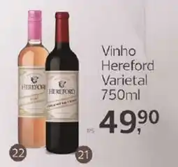 Supermercados Jau Serve Vinho Hereford Varietal oferta