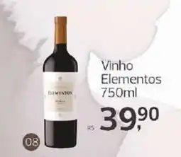 Supermercados Jau Serve Vinho Elementos oferta