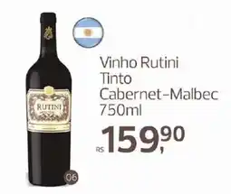 Supermercados Jau Serve vinho rutini tinto cabernet-malbec oferta