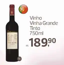 Supermercados Jau Serve Vinho Vinha Grande Tinto oferta