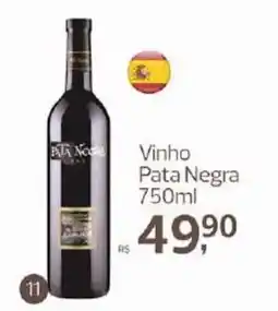 Supermercados Jau Serve Vinho Pata Negra oferta