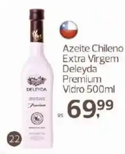 Supermercados Jau Serve Azeite chileno extra virgem deleyma premium oferta