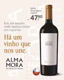 Supermercados Jau Serve Vinho alma mora oferta