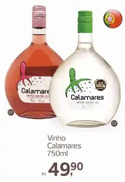Supermercados Jau Serve Vinho Calamares oferta