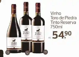 Supermercados Jau Serve Vinho Toro de Piedra Tinto Reserva oferta