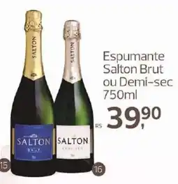 Supermercados Jau Serve Espumante Salton Brut ou Demi-sec oferta