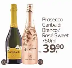 Supermercados Jau Serve Prosecco Garibaldi Branco/ Rosé Sweet oferta