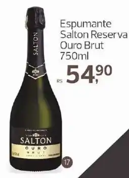 Supermercados Jau Serve Espumante Salton Reserva Ouro Brut oferta