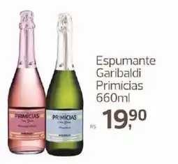 Supermercados Jau Serve Espumante Garibaldi Primícias oferta
