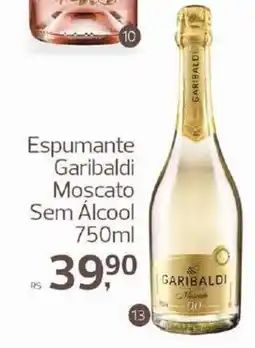 Supermercados Jau Serve Espumante Garibaldi Moscato Sem Álcool oferta