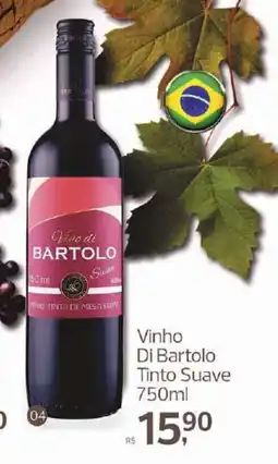 Supermercados Jau Serve Vinho Di Bartolo Tinto Suave oferta