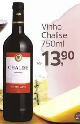 Supermercados Jau Serve Vinho Chalise oferta