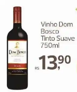 Supermercados Jau Serve Vinho Dom Bosco Tinto Suave oferta