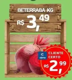 Cercadão beterraba kg oferta
