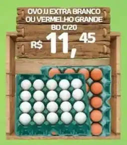 Cercadão ovo ji extra branco ou vermelho grande oferta