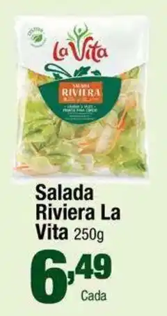 Santo Supermercados Salada Riviera La Vita oferta