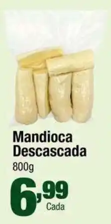 Santo Supermercados Mandioca Descascada oferta