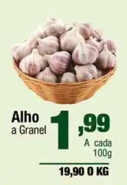 Santo Supermercados Alho a Granel oferta