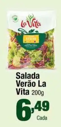 Santo Supermercados Salada Verão La Vita oferta