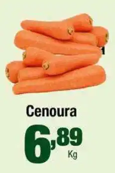 Santo Supermercados Cenoura oferta