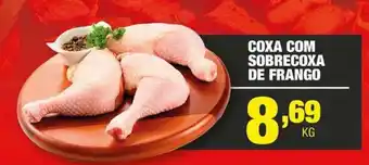Santo Supermercados Coxa com sobrecoxa de frango oferta