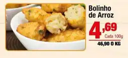 Santo Supermercados Bolinho de Arroz oferta