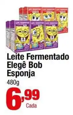 Santo Supermercados Leite fermentado elegê bob esponja oferta
