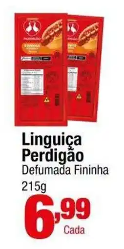 Santo Supermercados Linguiça Perdigão Defumada Fininha oferta