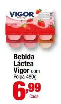 Santo Supermercados Bebida Láctea Vigor com Polpa oferta