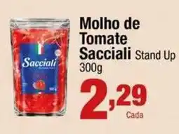 Santo Supermercados Molho de tomate sacciali stand up oferta